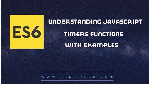 Image result for Using Timers in JavaScript