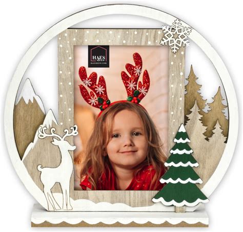 Haes Deco Fotolijst Kerst met Kerstboom voor Foto 10 x 15 ...