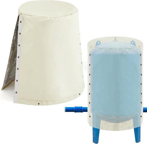 3 Way Round Water Well Tank Cover Insulated 24"w x 34"h Weatherproof ...