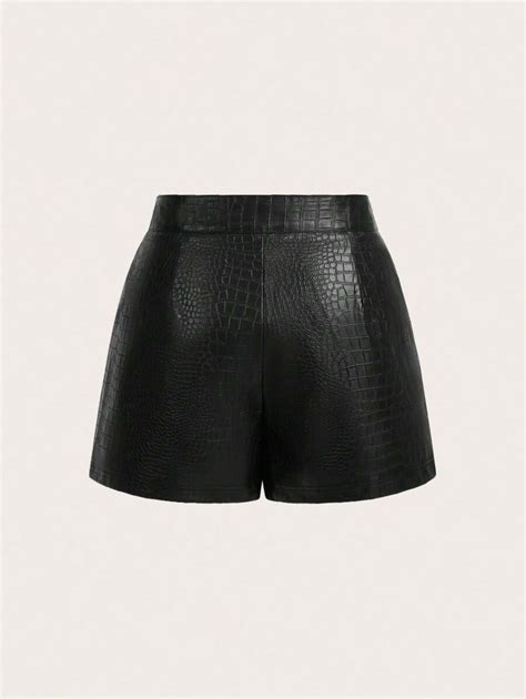 SHEIN Privé Short à boutons devant simple pour femmes, décontracté pour ...