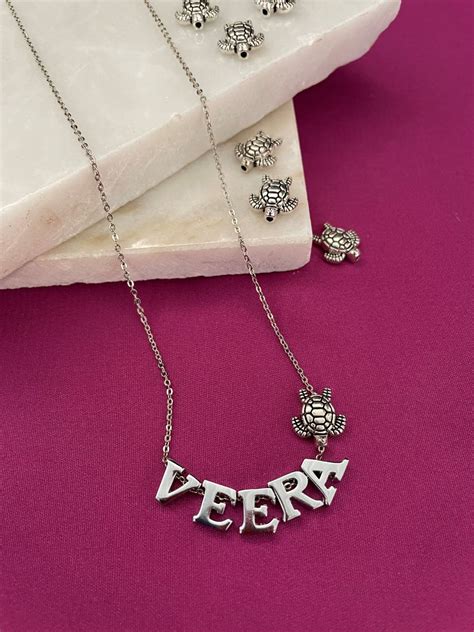 Silver Name Necklace – Digital Dress Room