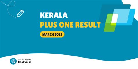How to check Plus one exam results March 2023?
