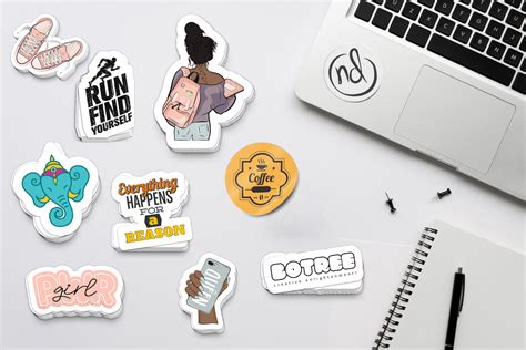 Custom Die Cut Stickers | Custom shape stickers – Stickergenie.in