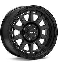 RTX Wheels Titan Satin Black