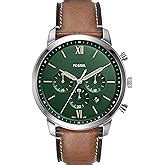 Fossil Leather Analog Blue Dial Men's Watch-Fs5453 : Fossil: Amazon.in ...