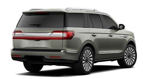 2019 Lincoln Navigator Gets New Silver Jade Metallic Color