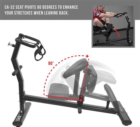 Valor Fitness CA-32 Back Stretch Machine Total Body Back Leg...