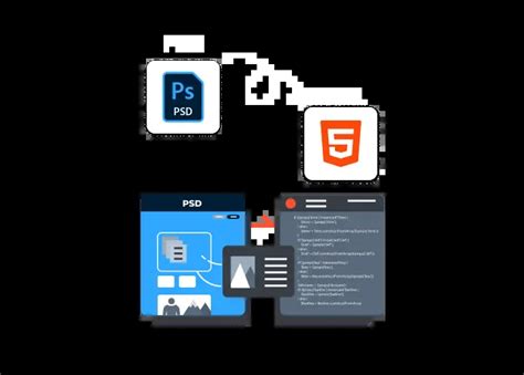 PSD to HTML Conversion Tutorial 的图像结果