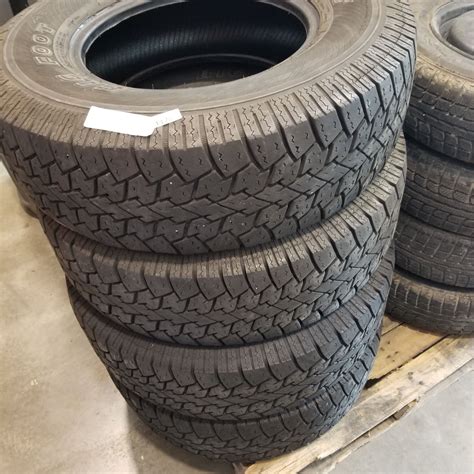 SET OF 4 BIG FOOT 235/75 R15 TIRES