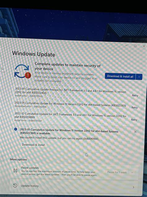 Image result for Windows Update Failing Windows 11