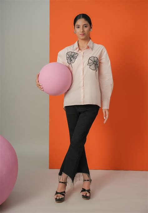 Flora Pop Shirt Pink – Heart Up My Sleeves