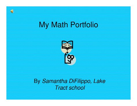 Math Portfolio Design Ideas 的图像结果