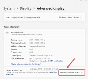 Image result for Dynamic Refresh Rate