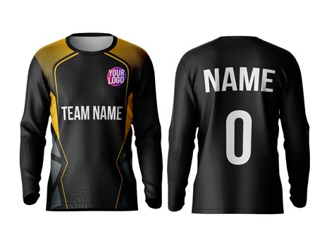 Comfort Fit Full Sleeve Custom Jersey – jerseyjunction