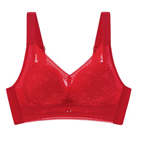 XFLWAM Women Wireless Push Up Comfort Bra Full-Coverage Plus Size Full ...