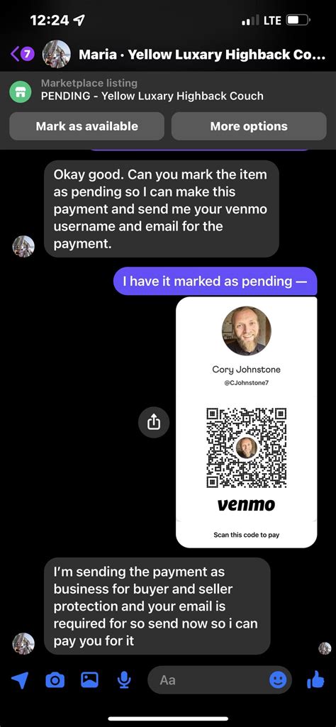 Does this seem legit? I have never used VenMo as business— is that any ...
