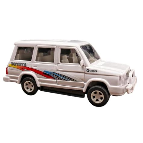 DIE-CAST QUALIS Kids Toy with Pull-Back Action OPENABLE Doors Realistic ...