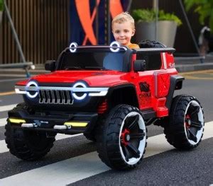 Kawaii Kids Kids Ride On Jeep 4*4 Heavy Duty | Super Jeep WN-1166 Jeep ...
