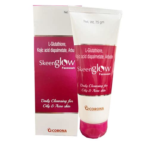 Rotex Skinglow L-Glutathione,Kojic Acid, Arbutin Face Wash for Skin ...