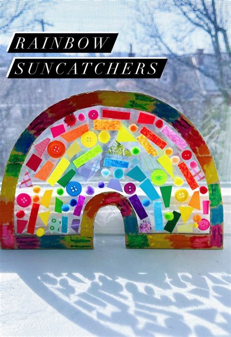 Rainbow Collages — The Wilds Art Project in 2025 | Preschool crafts ...