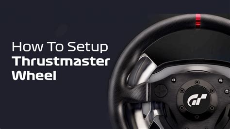 Image result for Thrustmaster Setup Guide