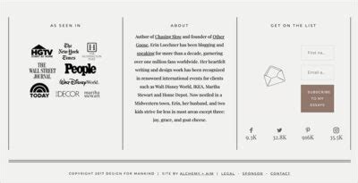 Image result for Blog Post Footer Examples