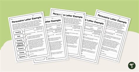 Persuasive Letter Example 的图像结果