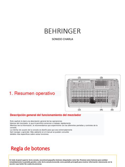 Image result for Tutorial Behringer 16CH Español