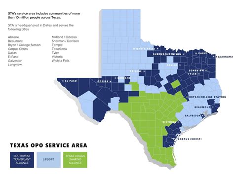 About - Service Area — Southwest Transplant Alliance
