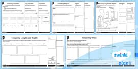 PlanIt Maths Y1 Measurement Display Pack (teacher made)
