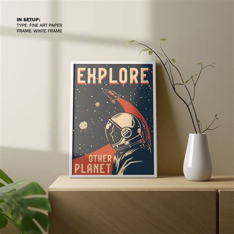 Explore Space Poster, Space Art: Buy Space Posters Online – Dessine Art
