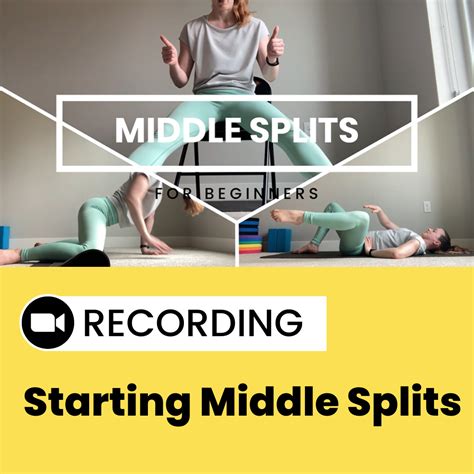How to Do Middle Splits 的图像结果