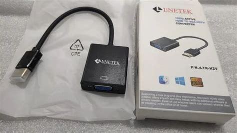 Display Cables & Converters - Unitek Y-C612BK 4K 60Hz Mini DisplayPort ...