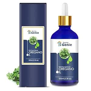 Home Genie Oregano Oil |100% Pure & Natural Undiluted Essential Oil ...