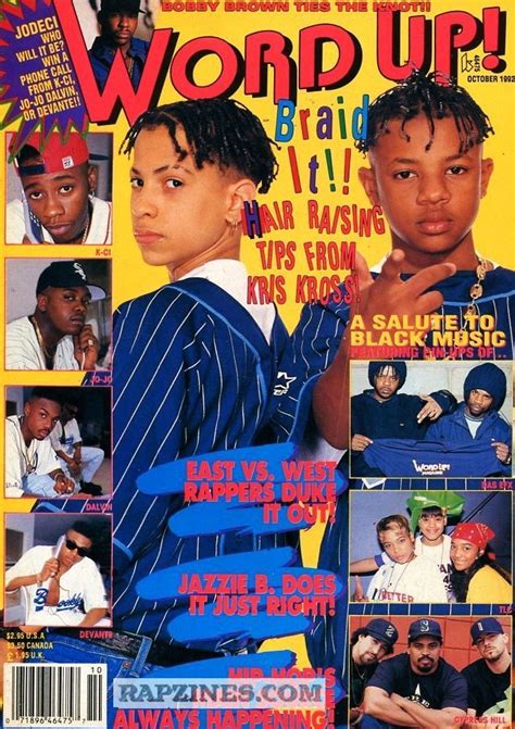 Beaut ☆ | Kris kross, Word up magazine, Retro poster