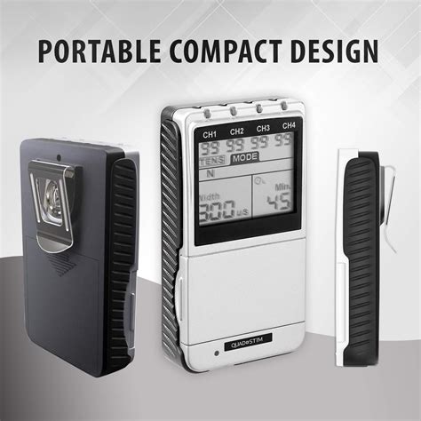 Buy TENS EMS Combo Unit Portable Electrotherapy Muscle Stimulator by ...