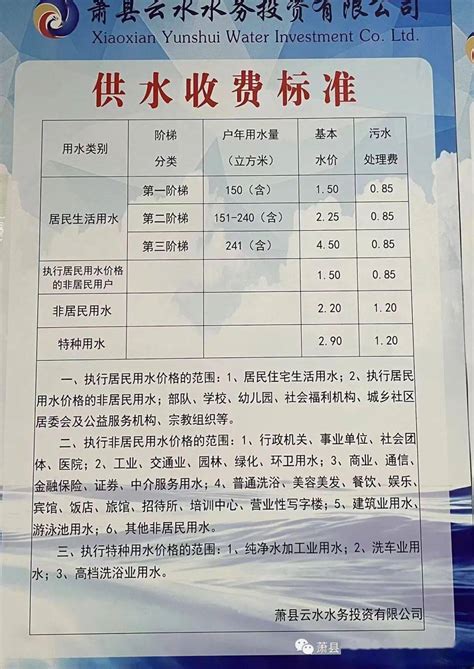 到户价格最高5.15元/立方米,利辛县城市自来水价格明细表......-搜狐大视野-搜狐新闻