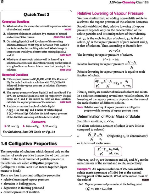 Arihant All in One Chemistry Class 12 for CBSE Exams 2025-26 as per ...