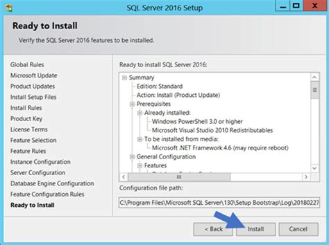 Image result for SQL 2016 Installation Tutorial Diagram