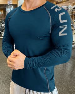 EyeBogler Solid Men Round Neck Blue T-Shirt - Buy EyeBogler Solid Men ...