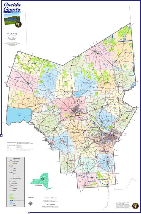 Oneida County Map | Oneida County