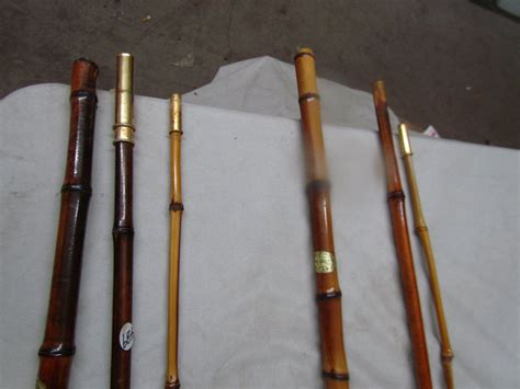 FLY FISHING RODS (BAMBOO) *QTY 2* (12 FT LONG)