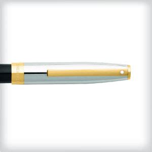Sheaffer Rollerball Pen 9475 Sagaris Gloss Black Barrel and Chrome Cap ...