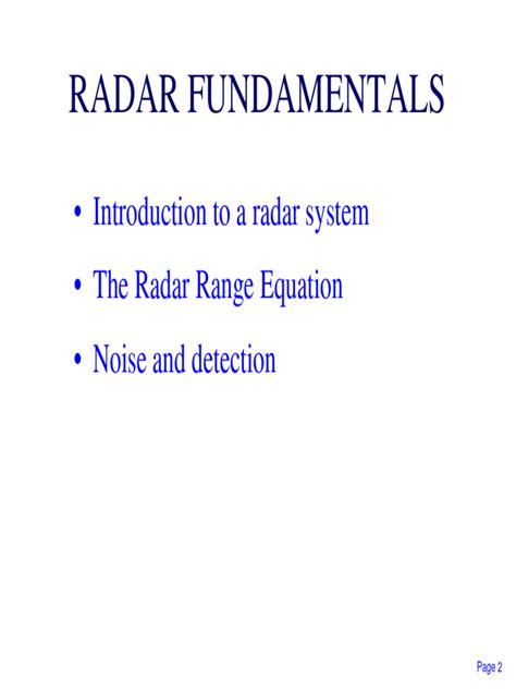 Image result for Radar Explained