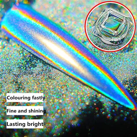 Buy PTGMH Flawless Nails Upgrade Laser Powder Rainbow Pretty ...