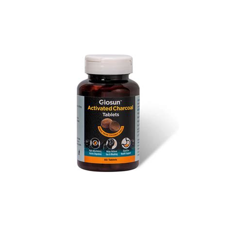 Activated Charcoal Tablets - Giosun