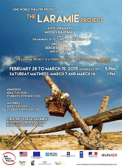 One World Theatre - The Laramie Project