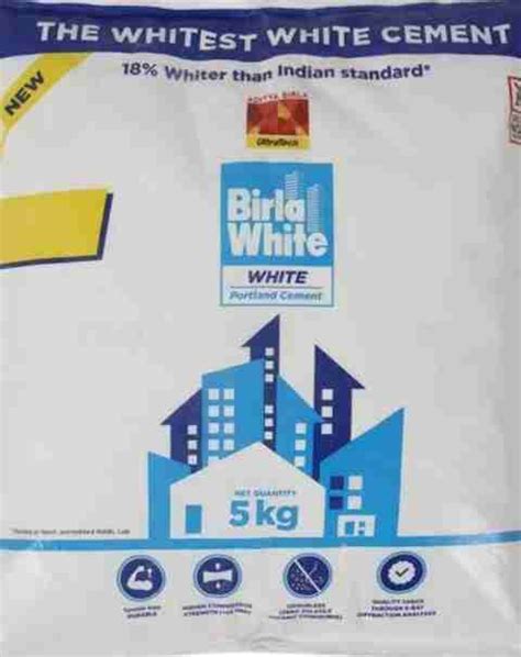 BIRLA White Cement contact cement 5Kg Crack Filler Price in India - Buy ...