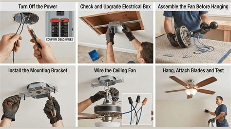 How to Install a Ceiling Fan: A Beginner's Guide - Spinchill