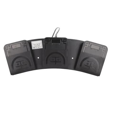 Computer Foot Pedal, Easy Touch Response MIDI Function USB Triple Foot ...